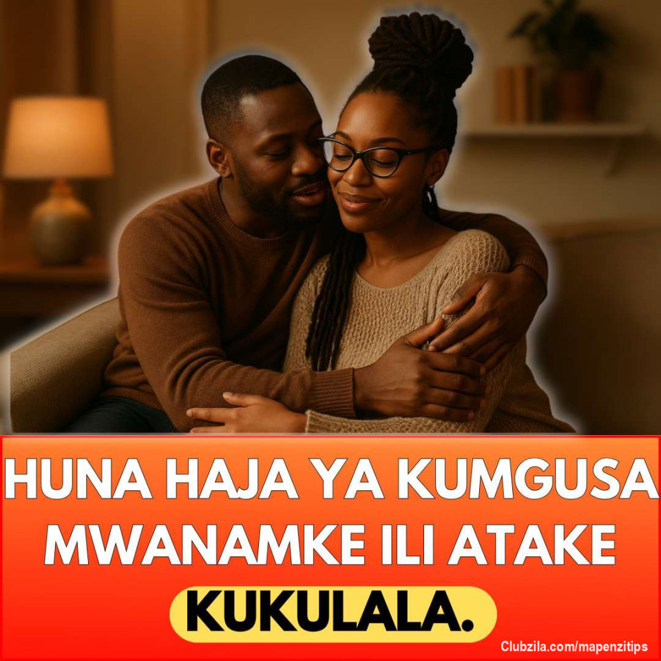 Mwanaume huna haja ya kumgusa mwanamke ili atake kukulala.
Kuna mambo ukifanya kwa usahihi,
Unaweza kumfanya akuhisi hadi tumboni,
Bila hata kumgusa unywele.

NA hizi hapa ndiyo njia ya kujenga msisimko wa kimapenzi bila kumgusa:

Subscribe to read a full article on my page 🔥