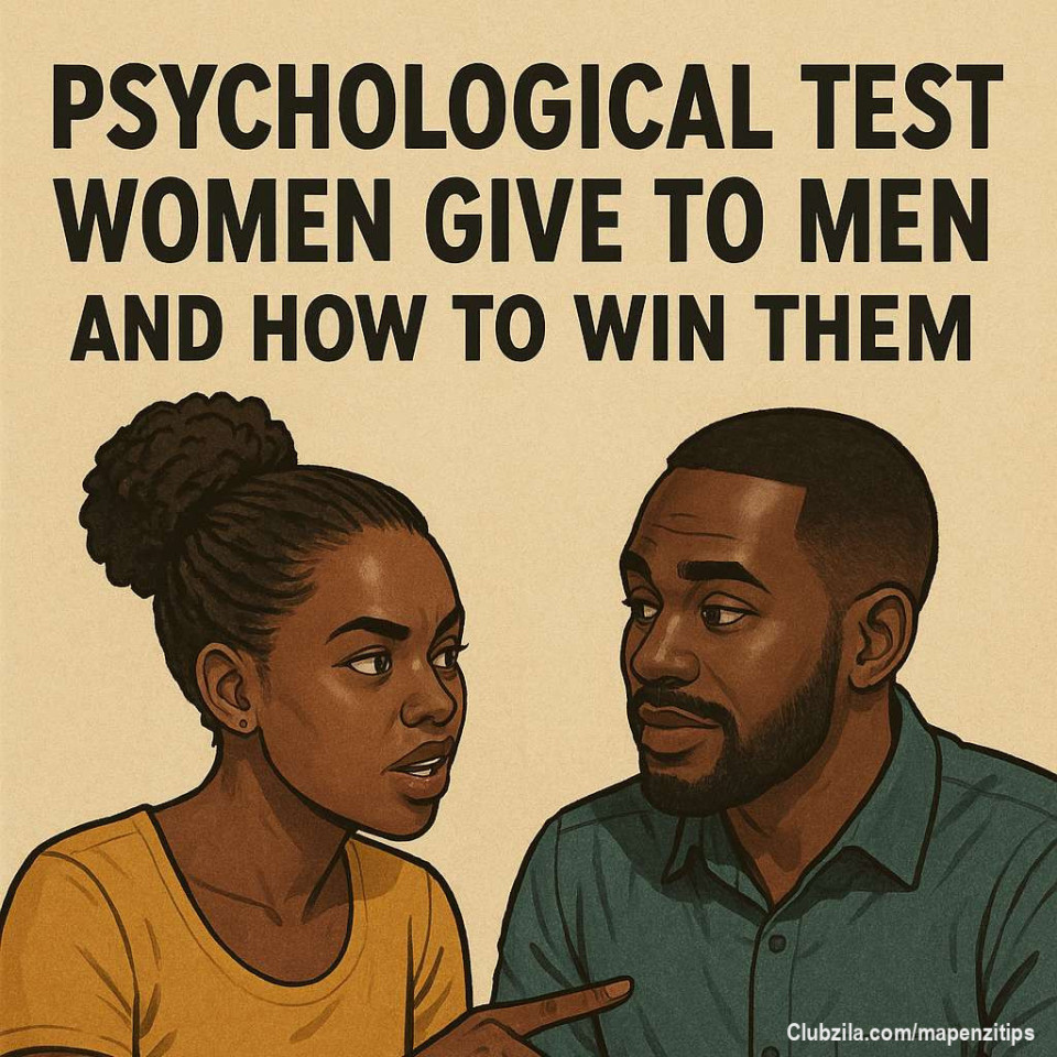 MITIHANI YA KISAIKOLOJIA WANAWAKE HUWAPA WANAUME — NA JINSI YA KUGEUZA KIBAO.

Brother kama hujui hizi “sh*t tests,” basi kuna uwezekano umeshafeli nyingi bila  kujua.
Wanawake hawasemi Mambo kwa bahati mbaya.
 Mara nyingi, wanakupima — si kwa maneno, bali kwa reaction yako.
 Wanataka kujua: Je, huyu jamaa ni mwanaume halisii au ni mwoga kihisia?
Na hapa chini kuna majibu ya mwanaume wa hadhi.
 Mwanaume anayejiamini, haombi kupendwa, na hashtuki kirahisi.

1. “Kwanini bado uko single?”
👉🏽 Anapima insecurity yako.
❌ Fail: “Sijampata tu anayenielewa.”
 ✅ Pass: “Mimi ni mchagua. Na sijaona anae niridhisha mpaka sasa”
High standards = nguvu ya kiume.
 Wanawake hutaka mwanaume anayetakiwa na wengi, si anayejipendekeza.

2. “Unawaambia hivyo hivyo wasichana wote, sio?”
👉🏽 Anataka kujua kama ni game tu au upo authentic.
❌ Fail: “Hapana! Wewe ni tofauti. Ni wewe tu ndio nafeel kuwa comfortable kuongea haya yotr”
 ✅ Pass: “nope, ni wale tu wanaoweza kunivuta  ,na wale naweza time na energy yangu ndio huwa nawaambia.”
Flip a script .. sasa ni yeye anajitahidi kuwa ‘worthy’ of your time and energy.

3. “Wewe si type yangu.”
👉🏽 Anataka kuona kama utamng’ang’ania au utakimbia.
❌ Fail: “Nitajihidi na nita win moyo wako”
 ✅ Pass: “Vizuri, hata mimi si type yangu …nafuata kinachonisisimua.”
Mwanaume mwenye Confidence kweli hutikisiwi na rejection.
 Unafuata hisia zako, si validation.

4. “Una kazi kweli?”
👉🏽 Anapima direction yako kimaisha , si pesa yako.
❌ Fail: “Bado napambana.”
 ✅ Pass: “Najenga vitu ninavyoamini katika future yake na vinavyo endana na values zangu .”
Mwanamke anataka kuona una mission, si CV ndefu.

5. “Ex wangu alikuwa mrefu kuliko wewe.”
👉🏽 Anatafuta insecurity yako ya mwili.
❌ Fail: “Urefu si kila kitu eeh?”
 ✅ Pass: “Naomba awe anakufurahisha pia. Najua naweza kukufurahisha lakini kama unataka urefu rudi kwa ex ”
Don’t defend. Cheka. Shika sterring ya mazungumzo.

6. “Wewe una kiburi sana/ unajiskia sana.”
👉🏽 Ameona confidence yako,na anataka kuitest.
❌ Fail: “Aah hapana, nakutania tu! Siko hivo”
 ✅ Pass: OWN IT“Kwasababu najua nnachikitaka na kama sitaweza pata kwako kwanini nijali unafikiria nini kuhusu mimi.”
Own it.
 Mwanaume wa kweli haogopi / kukimbia charm yake.

7. “Unachat na wasichana wengine?”
👉🏽 Anataka kujua kama uko desperate.
❌ Fail: “Hapana! Ni wewe tu.”
 ✅ Pass: “Im into good vibes, so ..yeah!!.”
Weka wazi, atataka kuingia kwenye circle yako kuliko ahisi yuko pekeyake ‘ATANATA’
8. “Umeshadate na wangapi?”
👉🏽 Anapima kama unavutia au uko ‘empty’.
❌ Fail: “Hakuna mwingine. Ni wewe tu!”
 ✅ Pass: “Wanaonisaidia kuelewa ninachotaka — japokuwa nimekutana nao  mara chache sana !!
Onyesha value yako, usihitaji kuomba upendwe.

9. “Unaonekana  player.”
👉🏽 Anajaribu kuona kama confidence yako ni ya kweli au ya show-off.
❌ Fail: “Siko hivyo bwana…”
 ✅ Pass: “Nimeshawahi cheza games  … lakini siichezei mioyo ya watu.”
Kuna tofauti kati ya experience na ujanja.
 Hapa unamwambia: Nina historia, lakini najua thamani ya commitment.

10. “Wewe ni handsome kupita kiasi, nambie kasoro zako”
👉🏽 Anajaribu kuscan kama unaficha kitu.
❌ Fail: “Hapana, ndio niko hivi tu!”
 ✅ Pass: “Nina kasoro zangu — lakini nazipenda zote.”
Mwanaume anayejiamini haogopi kuonesha giza lake.
 Hilo linawavuta zaidi.

12. “Kwa nini nikukuamini?”
👉🏽 Anajilinda — anajaribu kuona kama utacommit au utakimbia.
❌ Fail: “Naapa sitakuumiza.”
 ✅ Pass: “Usiniamini … trust inajengwa, haiombwi.”
Respect > kuahidi vitu visivyoweza kuthibitishwa.

 Bro, hizi sio pickuplines — hizi ni tools za kujijenga.
 Ukizitumia vizuri, huonekani kama unaishi kumfurahisha — bali kama mwanaume anayejua thamani yake.